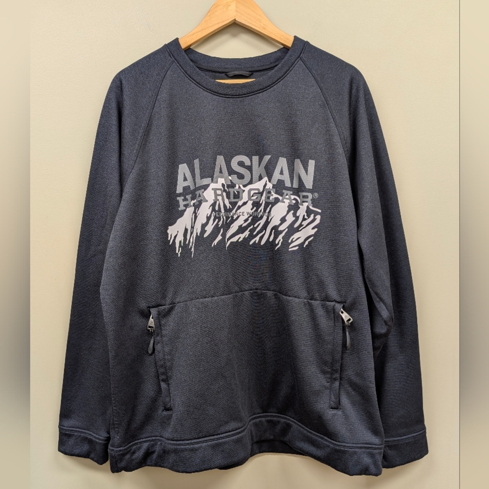 Duluth Alaskan Hardgear Black Sweatshirt Size XL